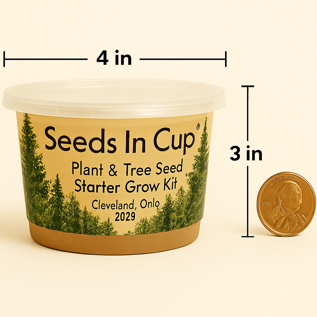 Seeds In A Cup® Original Tree Grow Kit- Multiple Varieties