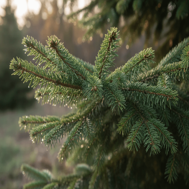 Fraser Fir (Abies fraseri) Christmas tree grow kit by Seeds In A Cup® — grow your own evergreen from seed with non-GMO seeds, real potting soil, and recyclable planter.
