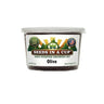 Seeds in a Cup olive seed starter growing kit on a white background
